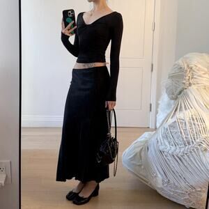 Lululemon black long sleeve top